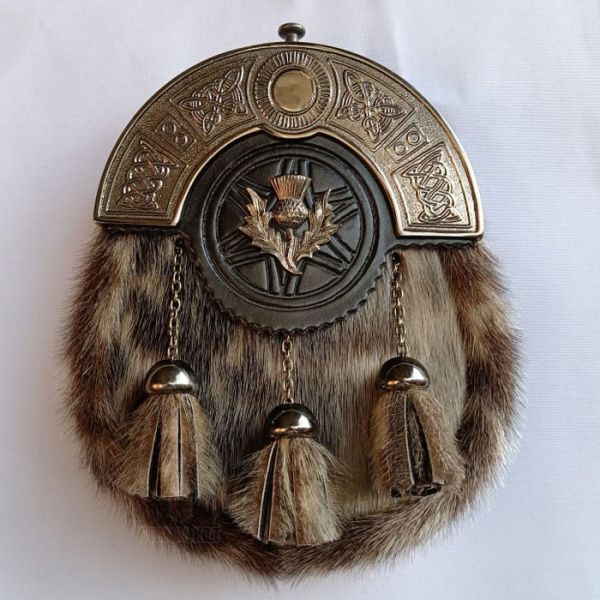 Antique Finished Thistle Sporran