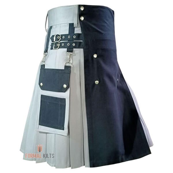 Black And Grey Kilt