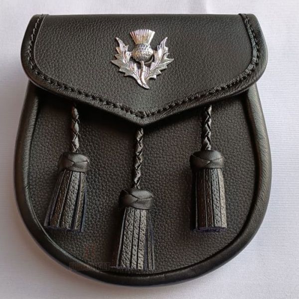 Black Leather Day Sporran