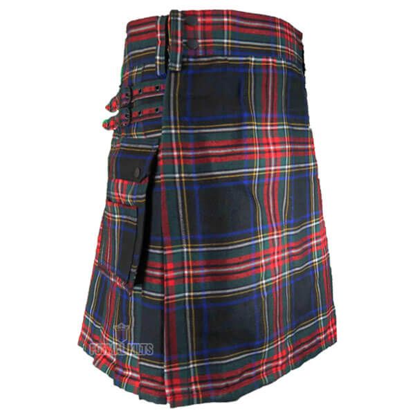 Black Stewart Kilt