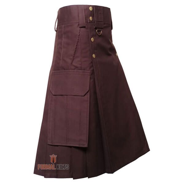 Brown Tactical Kilt