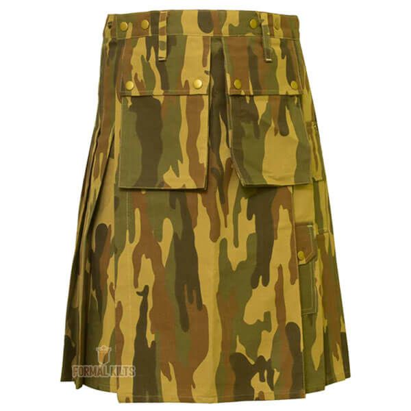 Desert Camo Kilt For Men