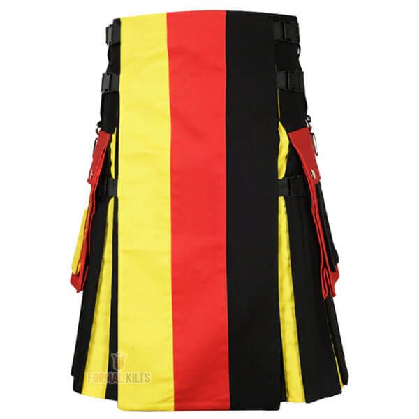 German Flag Cotton Hybrid Utility Kilt