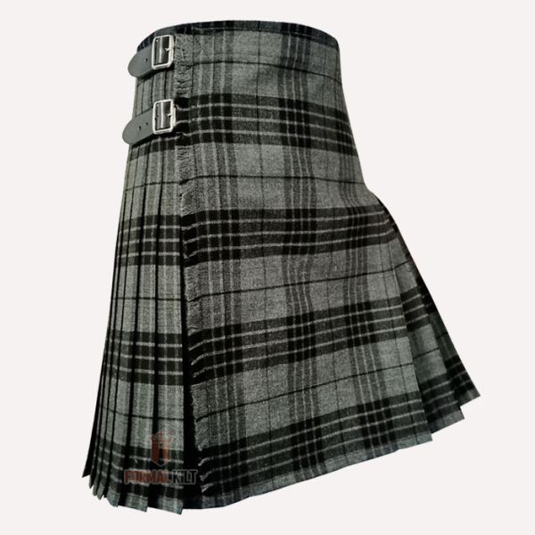 Grey Tartan Kilt