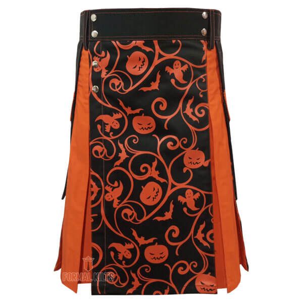 Elegant Halloween Hybrid Utility Kilt