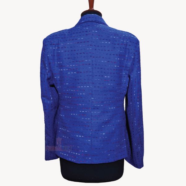 Modern Argyll Blue Kilt Jacket - Image 3