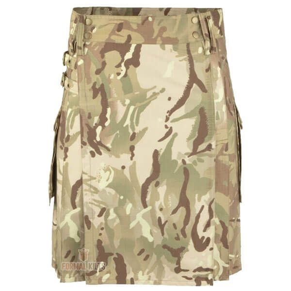 Camouflage Highlander Combat Kilt