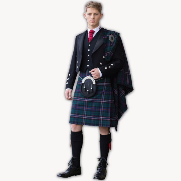 Prince Charlie Wedding Kilt Outfit For Men