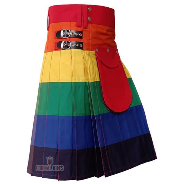 Rainbow Pride Hybrid Kilt