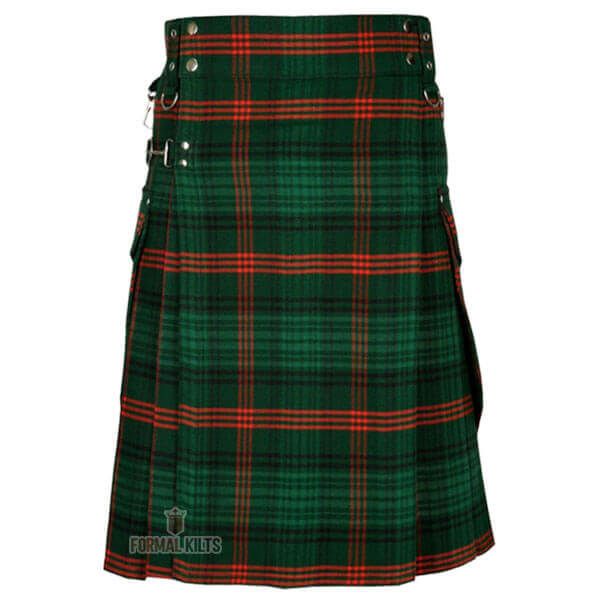 Rose Hunting Tartan Utility Kilt