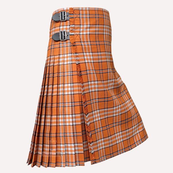 Tennessee Volunteers Orange Tartan Kilt